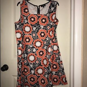 Cute psychedelic flower dress